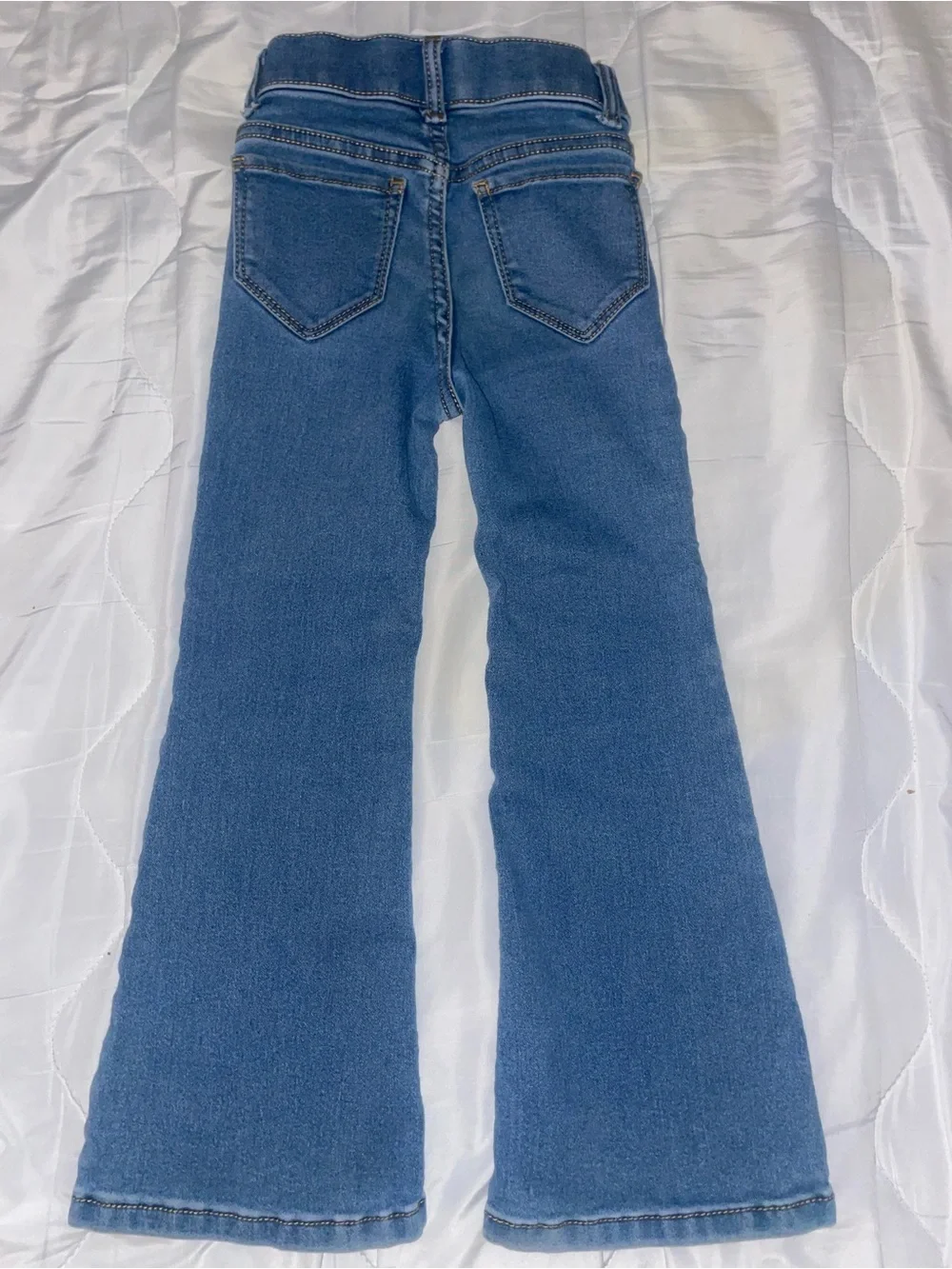 Girls Jeans Bundle Size 4 4T 4/5 Flare Jeggings Butterfly Floral 3 Pair